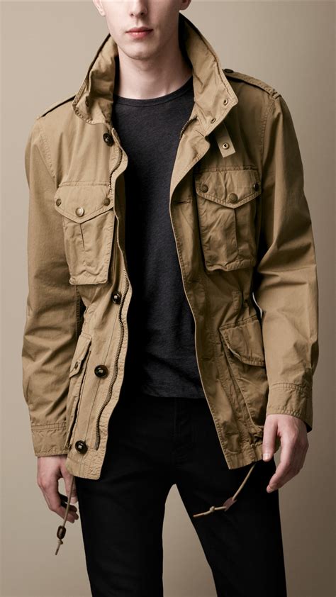 burberry field jacket mens